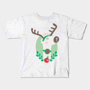 Christmas llama Kids T-Shirt